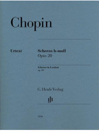 Chopin: Scherzo In B Minor Op. 20 (noty na klavír)