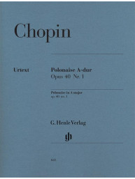 Chopin: Polonaise In A major Op.40 No.1 (noty na klavír)