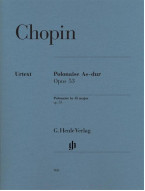 Chopin: Polonaise In A Flat Op.53 (noty na klavír)