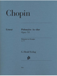 Chopin: Polonaise In A Flat Op.53 (noty na klavír)