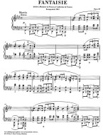 Chopin: Fantasy in F minor Op. 49 (noty na klavír)