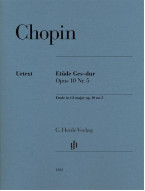 Chopin: Etude In G Flat Op.10 No. 5 (noty na klavír)