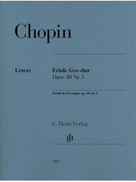 Chopin: Etude In G Flat Op.10 No. 5 (noty na klavír)