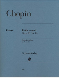 Chopin: Etude In C Minor Op. 10 No. 12 (noty na klavír)