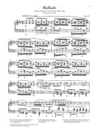 Chopin: Ballade In F minor Op.52 (noty na klavír)