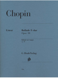 Chopin: Ballade In F Major Op.38 (noty na klavír)