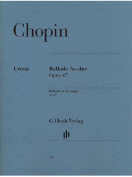 Chopin: Ballade In A Flat Major Op 47 (noty na klavír)