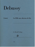 Debussy: La Fille aux Cheveux de Lin (noty na klavír)