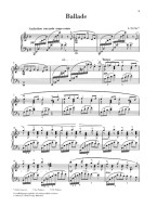 Debussy: Ballad (noty na klavír)