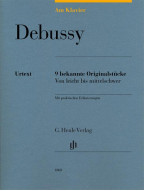 Debussy: Am Klavier - 9 Bekannte Originalstücke (noty na klavír)