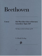 Beethoven: The Rage Over The Lost Penny Op.129 (noty na klavír)