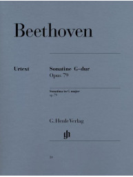 Beethoven: Sonatina In G Major Op. 79 (noty na klavír)