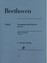 Beethoven: Piano Variations 1 (noty na klavír)