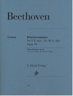 Beethoven: Piano Sonata No.9 And No.10 Op.14 (noty na klavír)