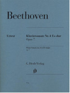 Beethoven: Piano Sonata No.4 In Eb Major Op.7 (noty na klavír)