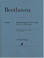 Beethoven: Piano Sonata No.15 In D Op.28 (noty na klavír)