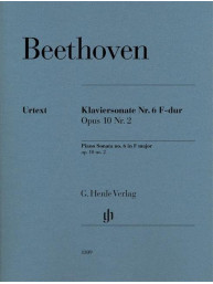 Beethoven: Piano Sonata No. 6 In F Op. 10 No. 2 (noty na klavír)