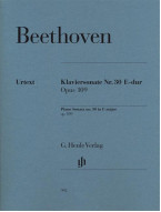Beethoven: Piano Sonata no. 30 in E major Op. 109 (noty na klavír)