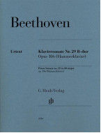 Beethoven: Piano Sonata No. 29 In B-Flat Op. 106 (noty na klavír)