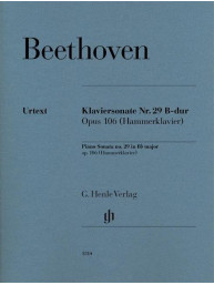 Beethoven: Piano Sonata No. 29 In B-Flat Op. 106 (noty na klavír)