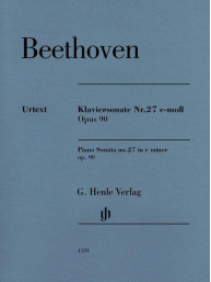 Beethoven: Piano Sonata No. 27 in E minor Op. 90 (noty na klavír)