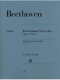 Beethoven: Piano Sonata No. 2 In A Op. 2 No. 2 (noty na klavír)