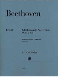 Beethoven: Piano Sonata No 1 In F Minor Op 2 No.1 (noty na sólo klavír)