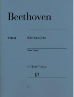 Beethoven: Piano Pieces (noty na klavír)