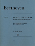 Beethoven: Piano Concerto In E Flat WoO 4 (noty na klavír)