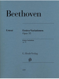 Beethoven: Eroica Variations op. 35 (noty na klavír)