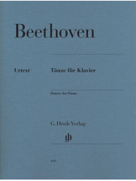 Beethoven: Dances for Piano (noty na klavír)