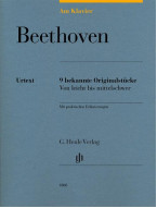 Beethoven: Am Klavier - 9 bekannte Originalstücke (noty na klavír)