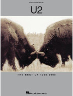 U2: The Best of 1990-2000 (noty na klavír, zpěv, akordy)