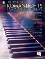 Piano Fun: Romantic Hits for Adult Beginners (noty na snadný klavír) (+audio)