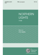 Ola Gjeilo: Northern Lights - TTBB (noty na sborový zpěv) - SADA 5 ks
