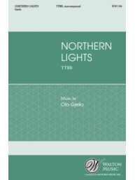 Ola Gjeilo: Northern Lights - TTBB (noty na sborový zpěv) - SADA 5 ks
