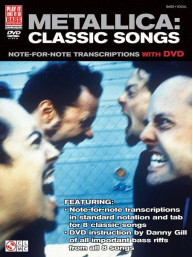 Metallica: Classic Songs for Bass (noty, tabulatury na baskytaru) (+DVD)