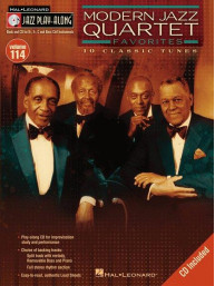 Jazz Play-Along 114: Modern Jazz Quartet Favorites (noty na nástroje C, Eb, Bb, basového klíče) (+audio)