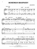 Queen: Bohemian Rhapsody (noty na snadný klavír)