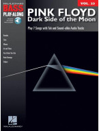 Bass Play Along 23: Pink Floyd - Dark Side of the Moon (noty, tabulatury na baskytaru) (+audio)