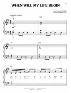Tangled / Na vlásku (velké noty na snadný klavír)