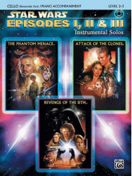 Star Wars I, II & III (noty na violoncello) (+audio)