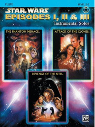 Star Wars I, II & III (noty na příčnou flétnu) (+audio)