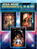 Star Wars I, II & III (noty na housle) (+audio)