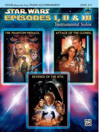 Star Wars I, II & III (noty na housle) (+audio)