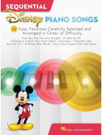 Sequential Disney Piano Songs (noty na snadný klavír)
