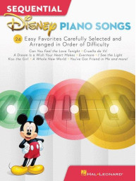 Sequential Disney Piano Songs (noty na snadný klavír)