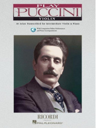 Play Puccini (noty na housle, klavír) (+audio)