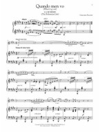 Play Puccini (noty na housle, klavír) (+audio)