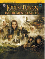 Lord of the Rings Instrumental Solos (noty, klavírní doprovod) (+audio)